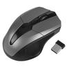 2.4GHz Wireless Optical Mouse Intelligent USB Receiver For PC Computer Laptop (Grey)