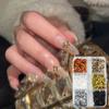 6 Grid Mini Flat Back Rhombus Nail Art  Glass Crysta For Diy Manicure Decoration Diamond