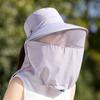 Sun Protection Hat  Face Covering and Neck Protection  All-in-onesummer Outdoor Uv Protection  Large Brim Fisherman Hat Women's Breathable Cover