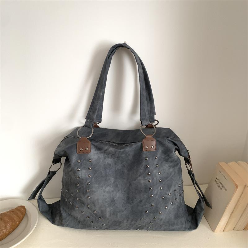 Retro Fashion Single-shoulder Bag - High-end Commuting Tote Bag