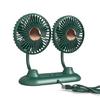 Adjustable Car Auto Air Cooling Dual for Head Fan Summer Low Noise Car Auto Cool