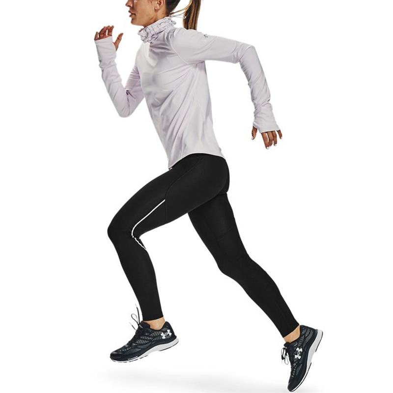 Under Armour Fly Fast 2.0 Leichte Atmungsaktive Lauf-Fitnesshose Damenhose Schwarz 1356183-001