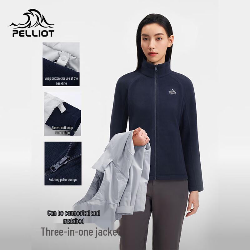 

Pelliot Women s Outdoor Stand Collar Fleece Jacket 3XL