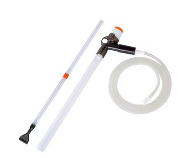 Manual Fish Tank Gravel Cleaner & Siphon Tube: Water Changer, Poop Sucker, Sand Washer, Silt Remover.