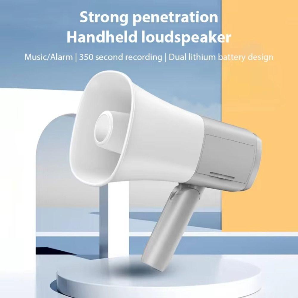 Portable Design Handheld Sound Amplifier Foldable Handle Bullhorn Speaker Cheerleading