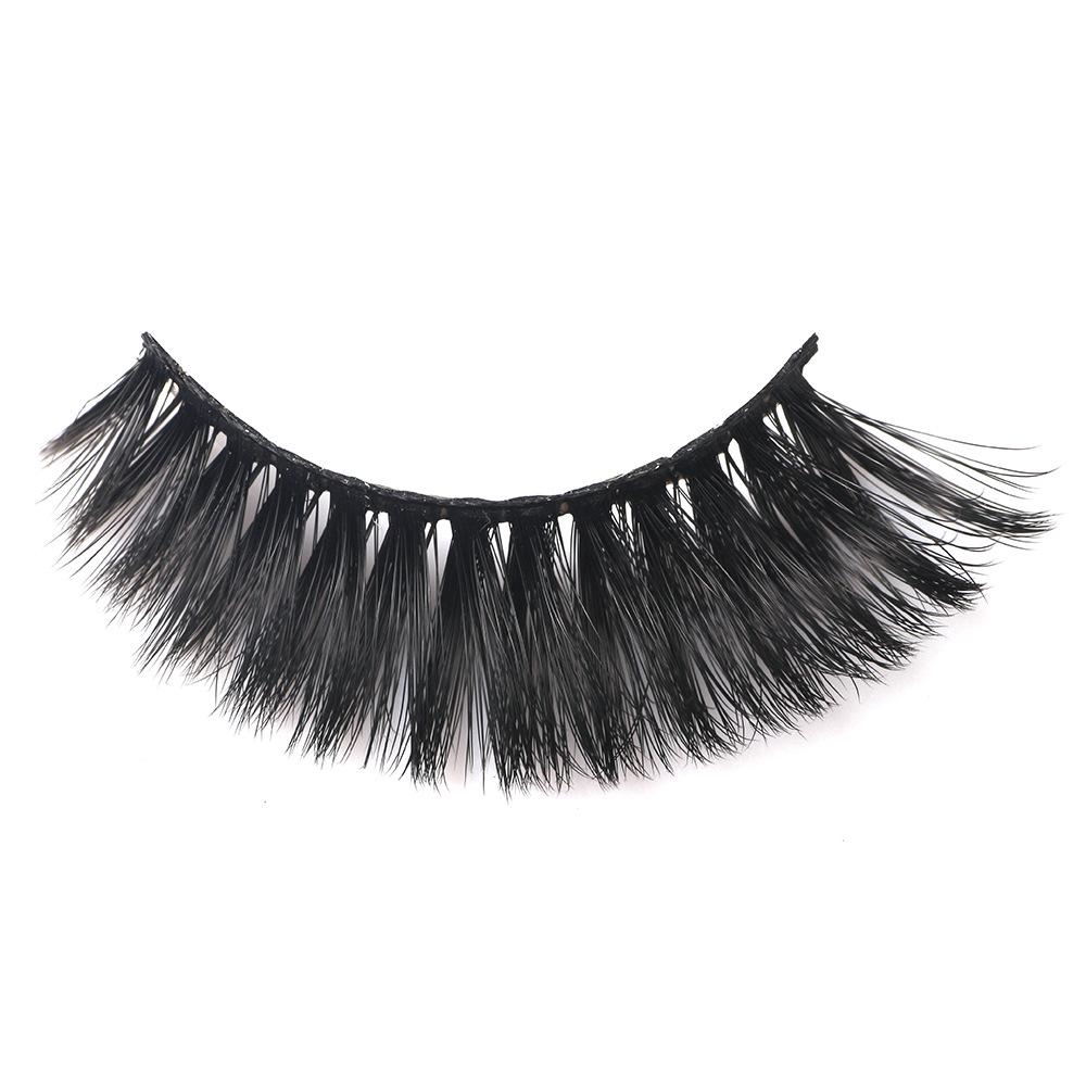 3D Faux Mink Fur False Eyelashes - Single Pair Packaging