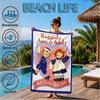 Raggedy Ann And Andy Adventure Beach Towel, Quick-drying, Easy to Care for, Suitable for Both Fitness and Beach Vacations,Sports Essential