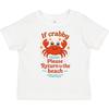 Inktastic Lustige Krabbe Strandurlaub Kleinkind Kinder Jungen T-Shirt Krabbelnde Rückkehr Kind Kind