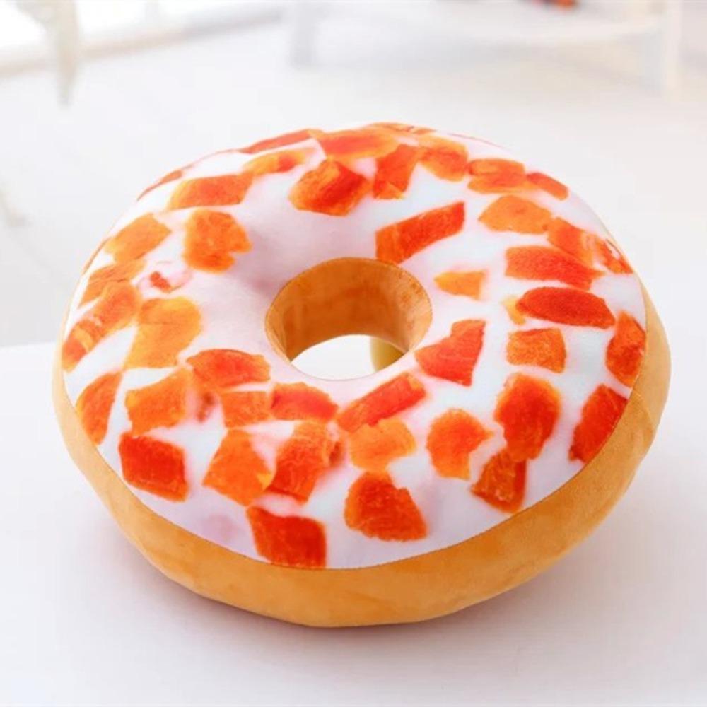 Decorative 3D Donuts Simulation Donut Cushion Super Soft Home Cushion Donuts Pillow Chocolate Donuts Pillow