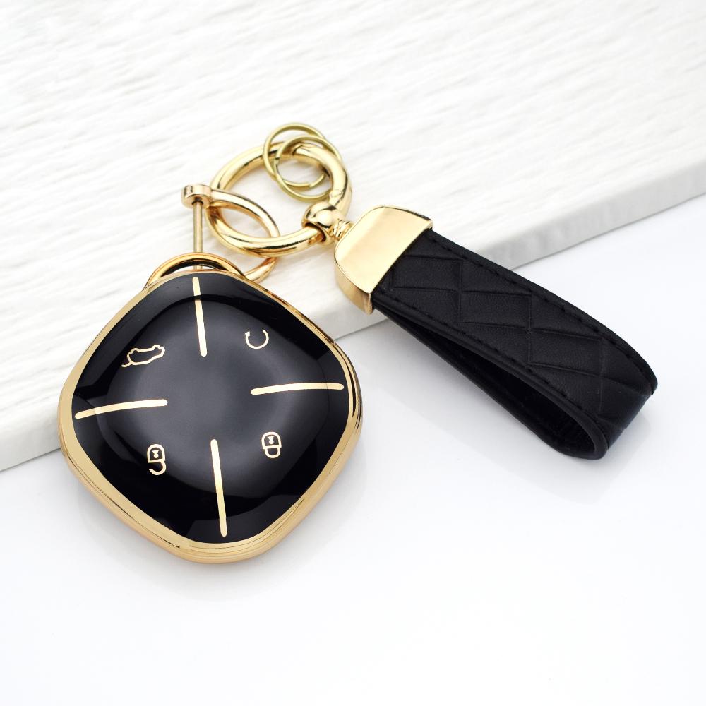 Tpu Car Key Cover Case For Chery Jetour Dashing X-1 Plus Dtc Idm - Anti-Scratch Remote Full Protection Key Fob Shell