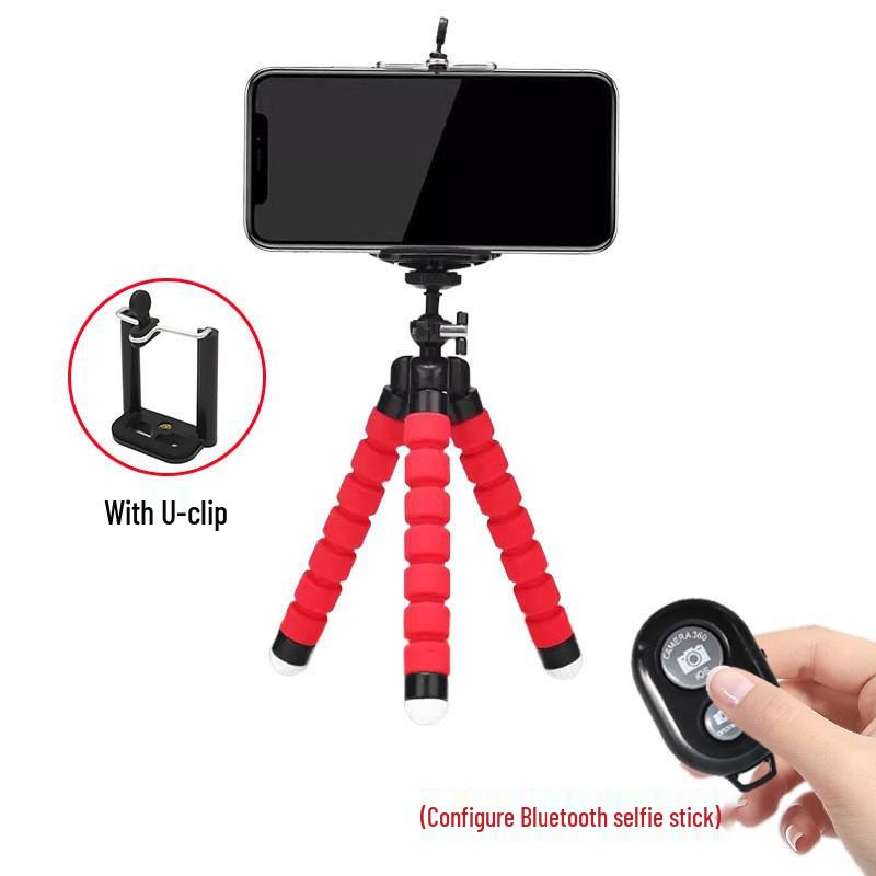 Octopus Mini Portable Universal Phone Tripod for Outdoor Selfie & Video Recording