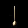 Elegant Stainless Steel Round Coffee Spoon