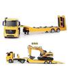 [Total length 860mm] 1/20 RC Heavy Equipment Trailer Radio Control Trailer Radio Control Vehicle Carrier