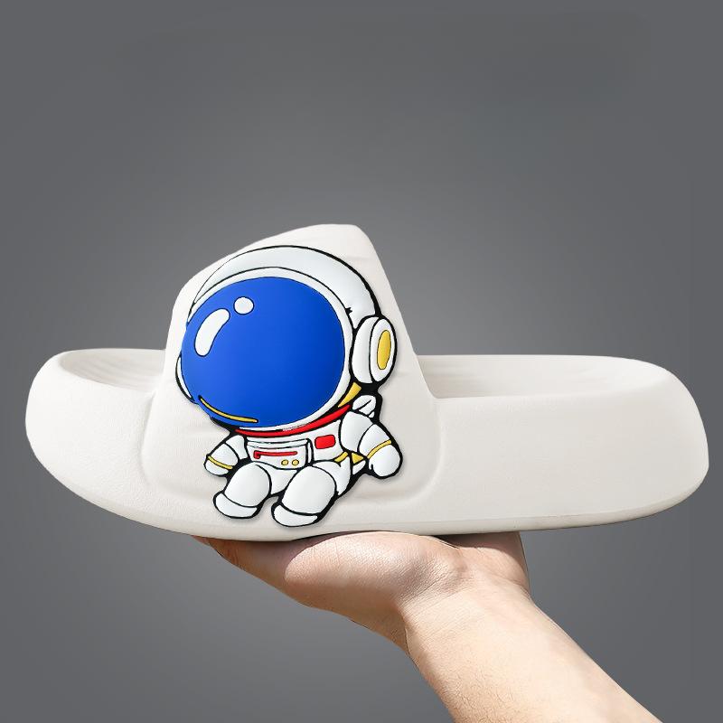 Модные летние тапочки унисекс из ЭВА для женщин с толстой подошвой — фото 5