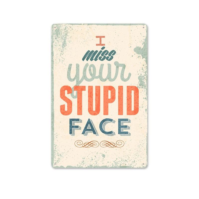 Metal Tin Sign Poster Beer Tin Sign Metal Plaque Poster for Bar Club Wall Decor Retro Home Bedroom Vintage Wall Plate Pendant