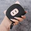 Piggy Coin Wallet Zip Around Purse with Multi Card Slots Accordion Style Coin Purse Card Holder for Girls Travel Dating Shopping