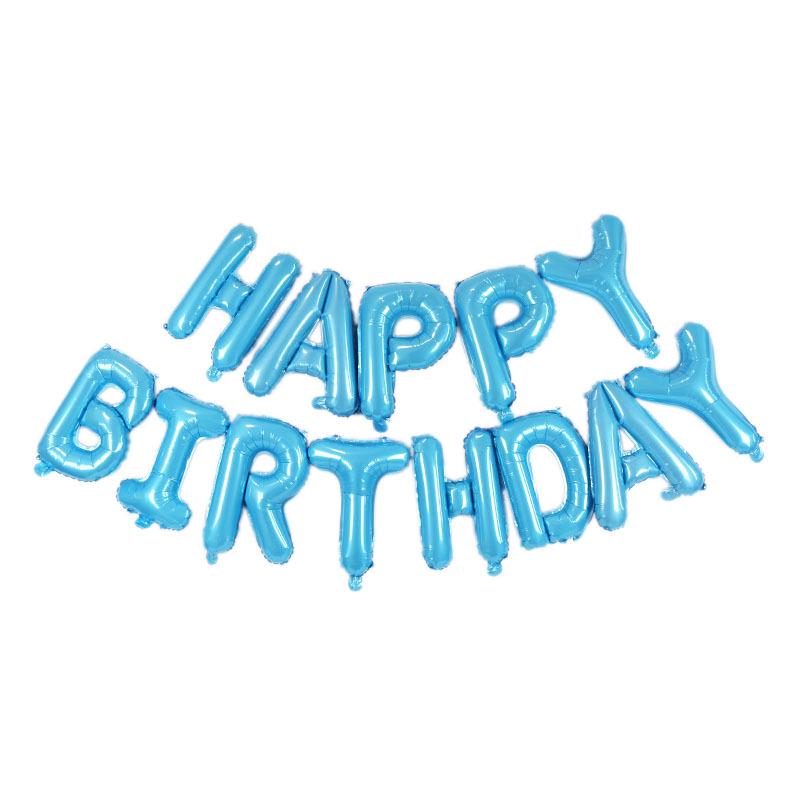 16" Happy Birthday Foil Balloons for Kids & Adults Party Decorations