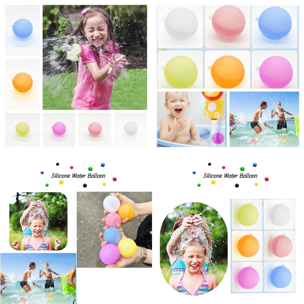 Interactive Silicone Water Bomb Ball For Emotional And Intellectual Development