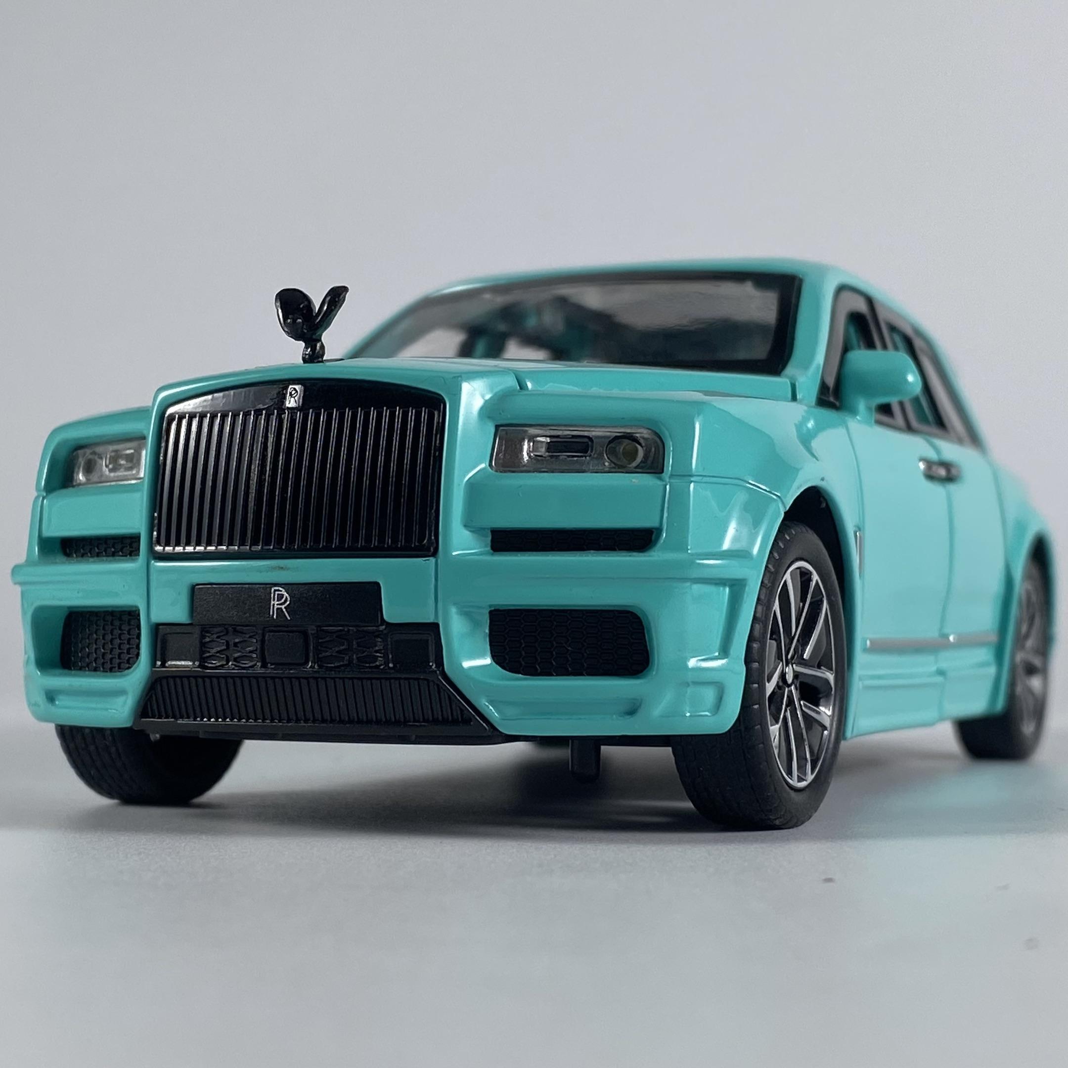 

1:32 Rolls Royce Curinnan Luxury Car Alloy Die Casting Model Hight Simulation Sound & Light Toy Collect Hobby Model Gift For Kid синій