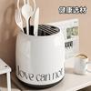 Knife Rack Multifunctional Chopstick Tube Integrated Storage Box Household Countertop Vegetable Knife Rack Cage Rotating Drain