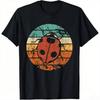 Retro Vintage Ladybug Animal Insect Lover Ladybird Beetle TShirt Cotton Cotton Y2k Kawayi Customizable Camiseta Hombre