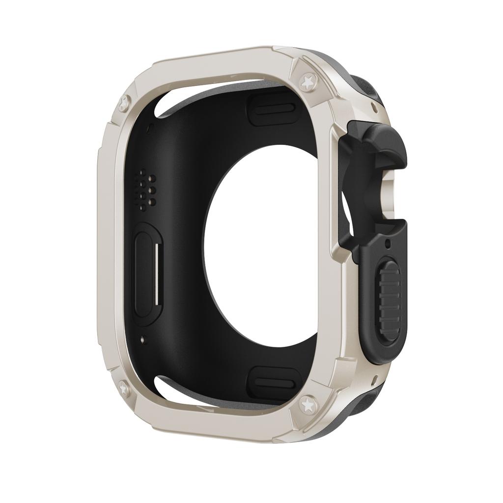 Silikonarmband+TPU-Hülle für Apple Watch Armband Ultra2 10 46mm 49mm 44mm 45mm Schutzhülle Armband für IWatch Serie 9 8 7 6 SE