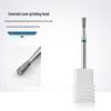 Pre-Treatment Nail Drill Bit for Shaping, Cuticle and Glue Removal, Russian Inverted Cone Design