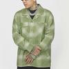 Li-Ning Badfive Series Sport Basketball Loose Plaid Long Sleeve Casual Shirt Men Tops Green ASHR195-2