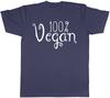 100 Vegan Vegetarian Unisex Unisexs Unisexs Ladies TShirt Tee