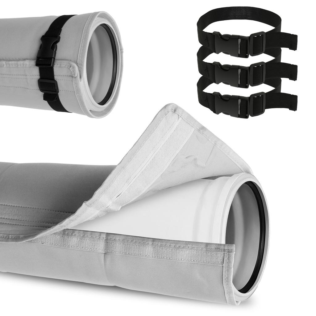 Air Conditioner Hose Cover Universal AC Exhaust Pipe Cover Wrap Protection Waterproof Dustproof Heat Insulation Tool
