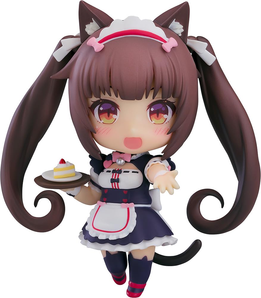 Good Smile Company Nendoroid Shokora Nekopara Sekai Connect Movable Figure Non-Scale 100mm Includes Base