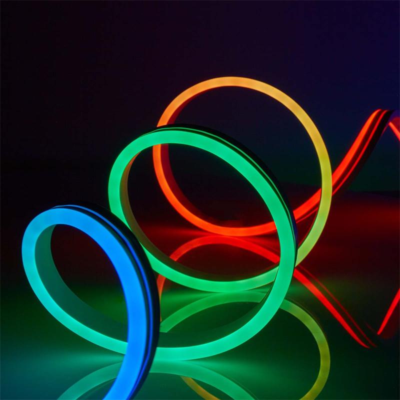 1-10M/32.8F RGB Neonstreifen LED-Lichtstreifen Mehrfarbige Beleuchtung Gaming-Raum-Ambiente-Dekoration LED-Streifen Wasserdicht