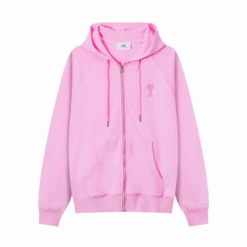 Unisex Hooded Zip-Up Sweatshirt Long Sleeve Casual Oversized Cotton Pullover Teens Adults