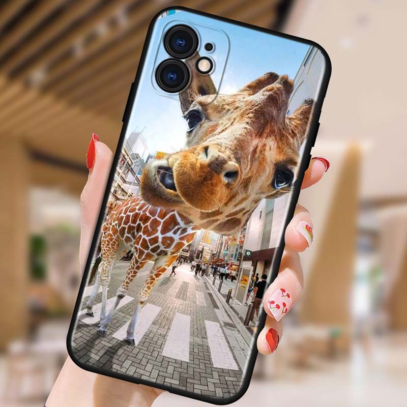 Giraffe Phone Case For iPhone Samsung Galaxy Redmi Xiaomi Oppo OnePlus Note S A 7 8 9 10 11 12 13 14 20 21 22 23 53 54 Pro Max Plus Ultra TPU Soft