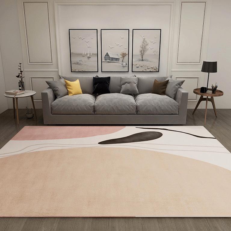Nordic Style Living Room Decoration Rugs Girly Bedroom Carpet  Hallway Decor Mat High Quality Home Large Area Carpets Lounge Rug