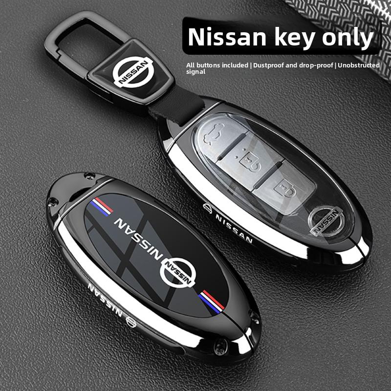 Zinc Alloy Key Prtoect Case Holder Cover for Nissan X-trail T33 Kicks Qashqai J12 Juke Teana Altima Ariya 2023 2024 Remote