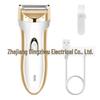 4-in-1 Women's Electric Shaver with USB Charging - Eyebrow Trimmer, Hair Removal for Sideburns, Underarms, Legs, and Bikini Area