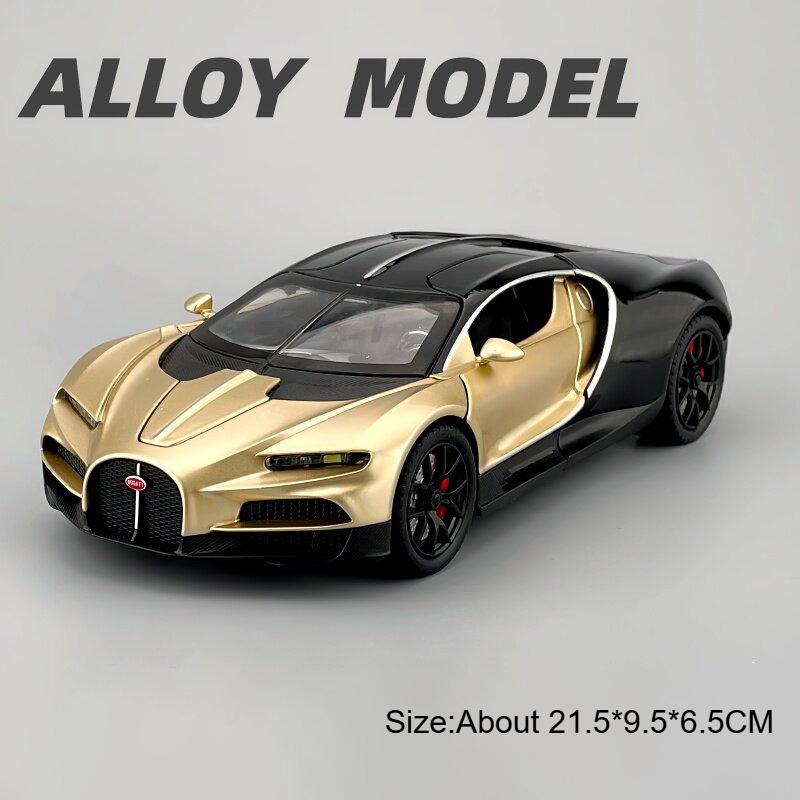 

1:24 Tourbillon Atlantic Car Model Toy Alloy Diecast Sound Light Sports Cars Models Miniature Toys Home Decor Decoration