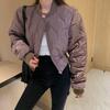 Cotton Jacket Women's Short Cotton Jacket Parkas 2025 Thicken Warm Outwear Baseball Jacket Casual Winter Coat for Women