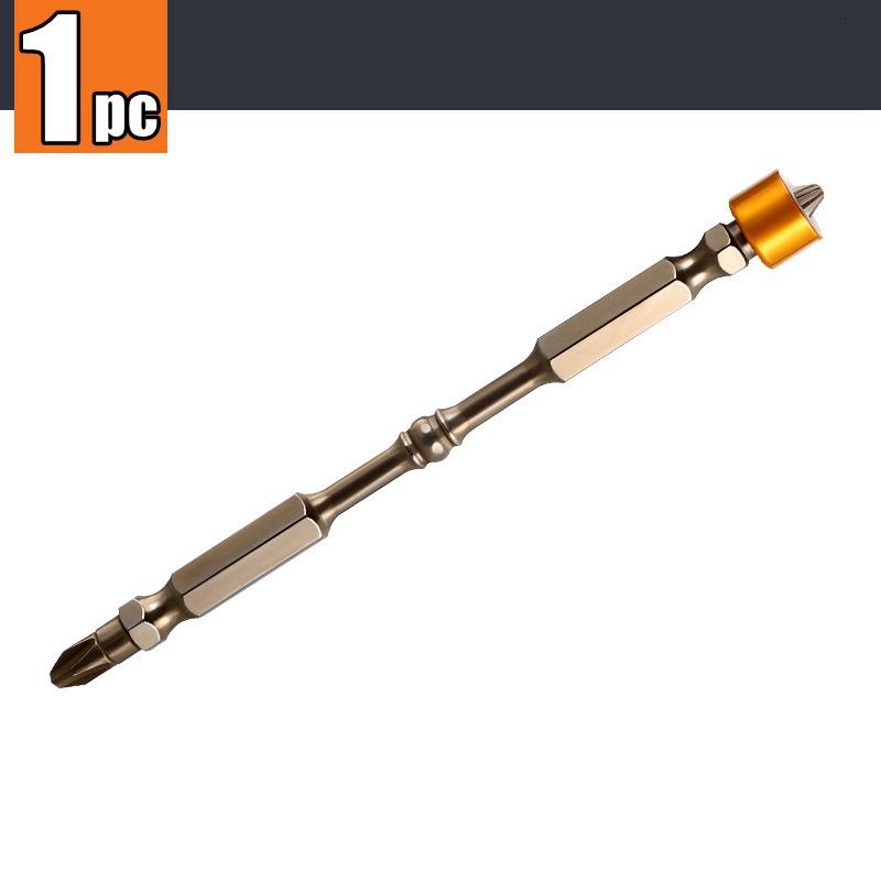 PH2 Hardness 65/110mm Screwdriver Bit Double Cross Head Hexagonal Handle Electric Screwdriver with Magnetic Ring Screwdriver Set