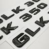 3D ABS  Letters Logo GLK220 GLK300 GLK350 Badge Rear Trunk Sticker For Mercedes Benz GLK220 GLK300 GLK350 X204 Accessories
