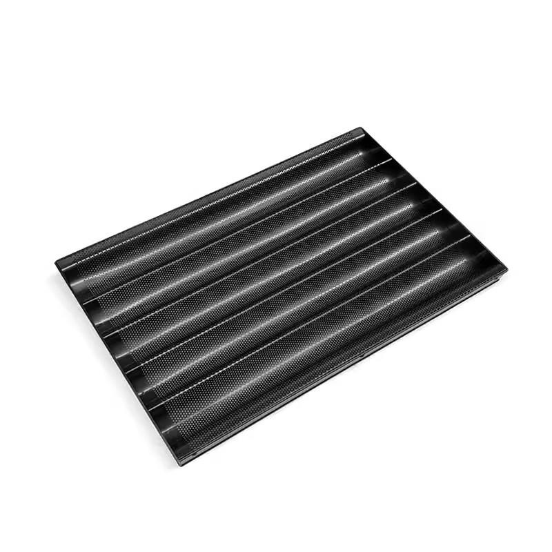 

Saikeyou Commercial 5-Slot Non-stick Baguette Baking Pan
