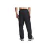 Under Armour SS25 Track Series Woven Lace-Up Sports Long Pants Men Black 1390288-001
