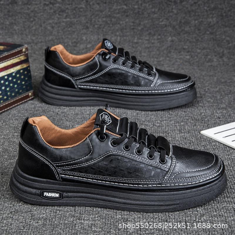 2026 new men's white shoes men's breathable casual board shoes versatile sports trendy new men's shoes