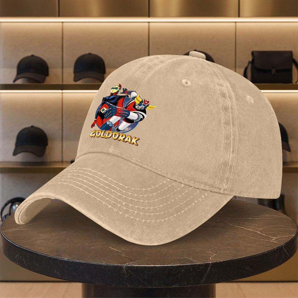 pc Goldrake And Mech Beast AnimeInspired Unisex Baseball Cap Iconic Video Game Logo Lightweight Adjustable Snapback for Gol