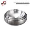 Xiyao Stainless Steel Korean Style Cold Noodle/Bibimbap Bowl