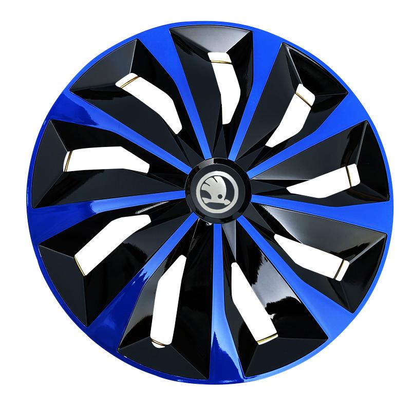 Compatible 14" Wheel Hub and Tire Caps for Volkswagen Skoda Fabia/Rapid Steel Rims