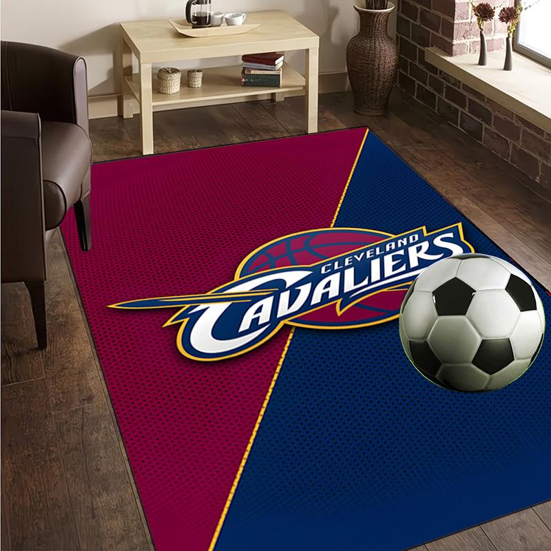 Cleveland Football Rug Office Carpet Non-Slip Mat, Chair Rug Floor Covering for Gaming, Bedroom, Living Room , Home Decor Christmas Gift