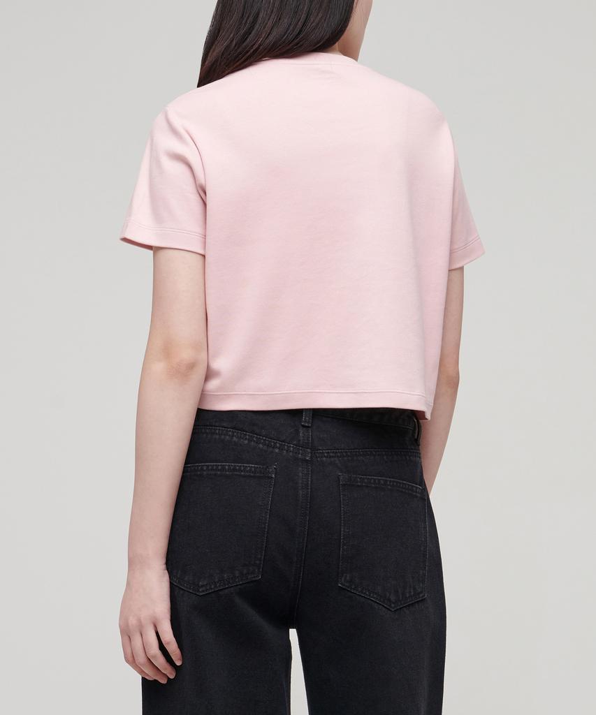 MUSINSA STANDARD WOMAN Women'S Crew Neck Crop T-Shirt [Indian Pink]