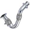 Uitlaat Up-Pipe Y-Pipe Geschikt voor 2003-2007 6.0L Powerstroke Diesel F250 F350 F450 Heavy Duty Gepolijst, Auto Accessoires